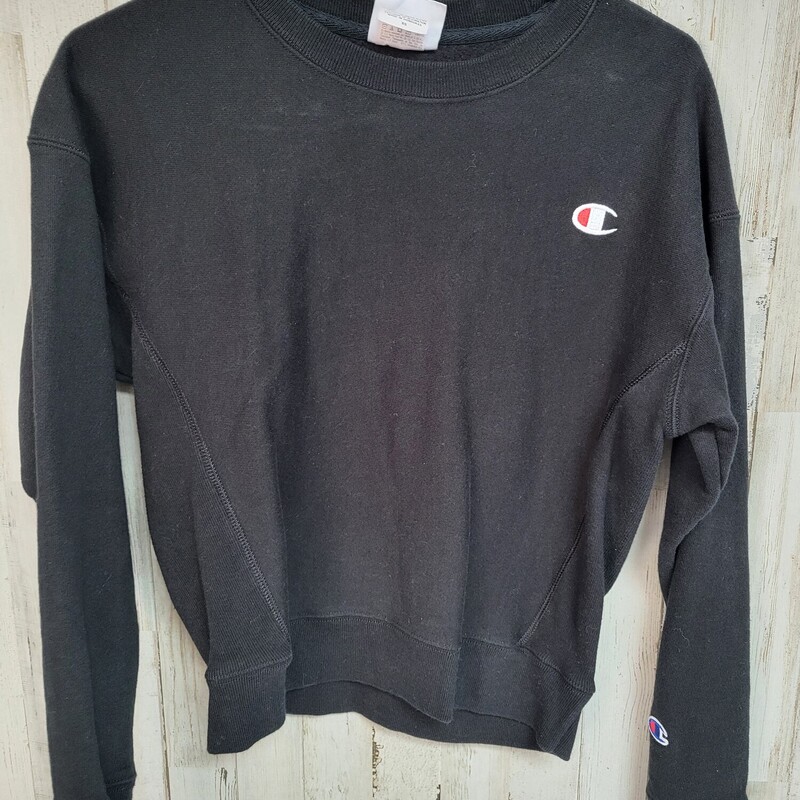 XS Black Logo Sweatshirt