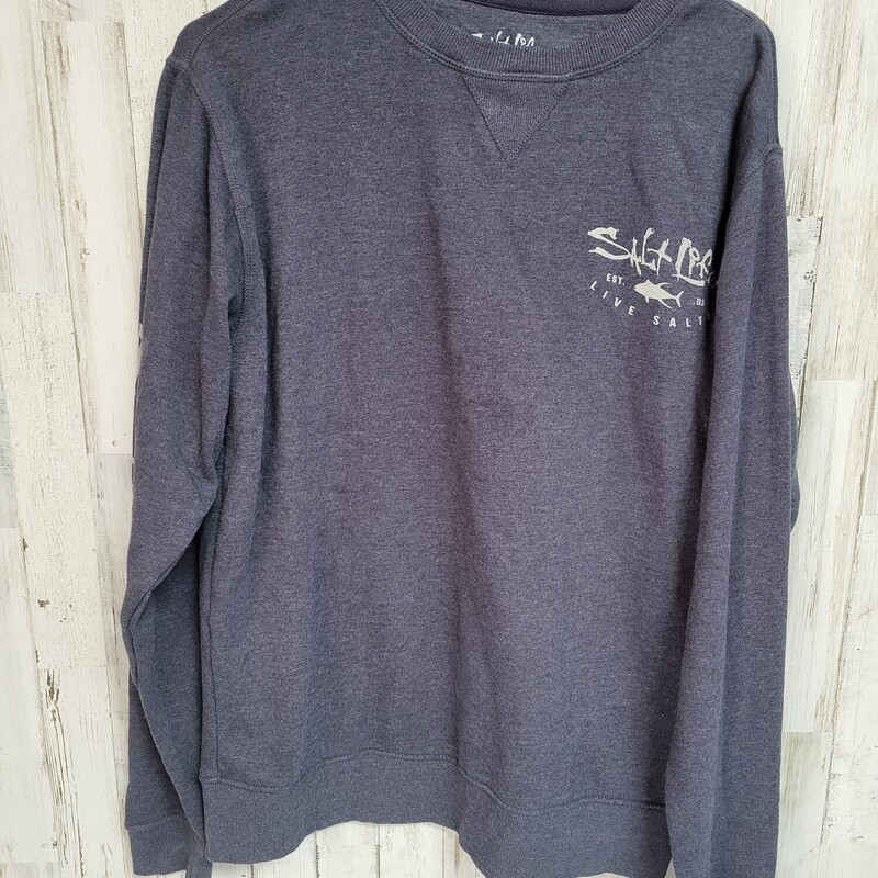 M Grey Logo Sweatshirt, Grey, Size: Ladies M