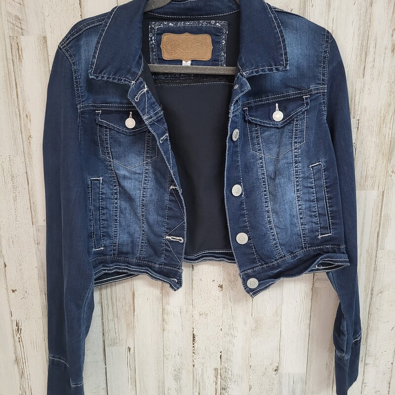 L Dark Denim Jacket