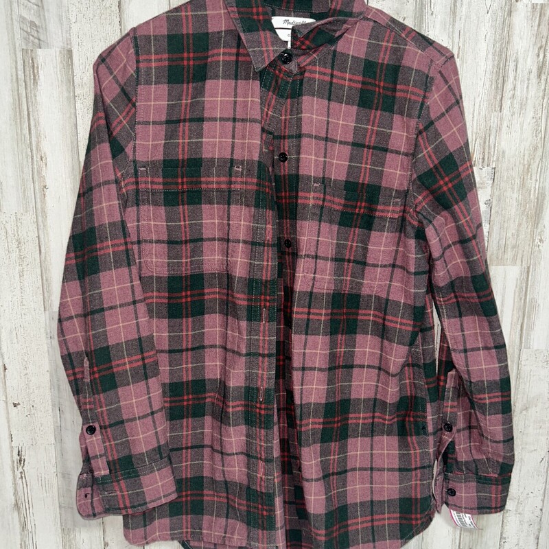 S Red Plaid Flannel