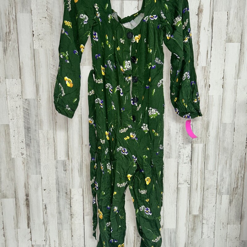 Sz4 Green Floral Print Ro