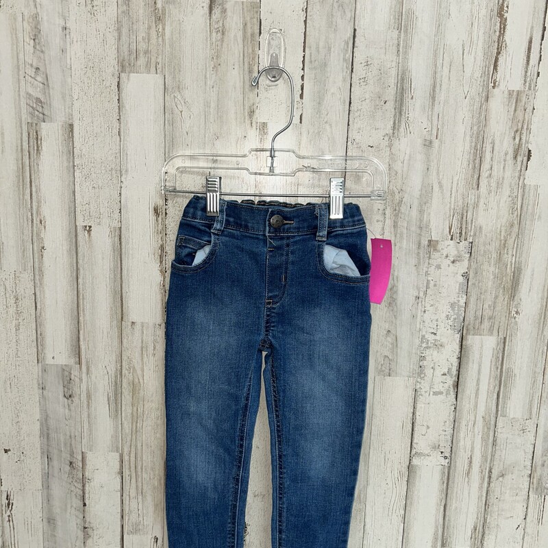 4T Denim Jeggings, Blue, Size: Girl 4T