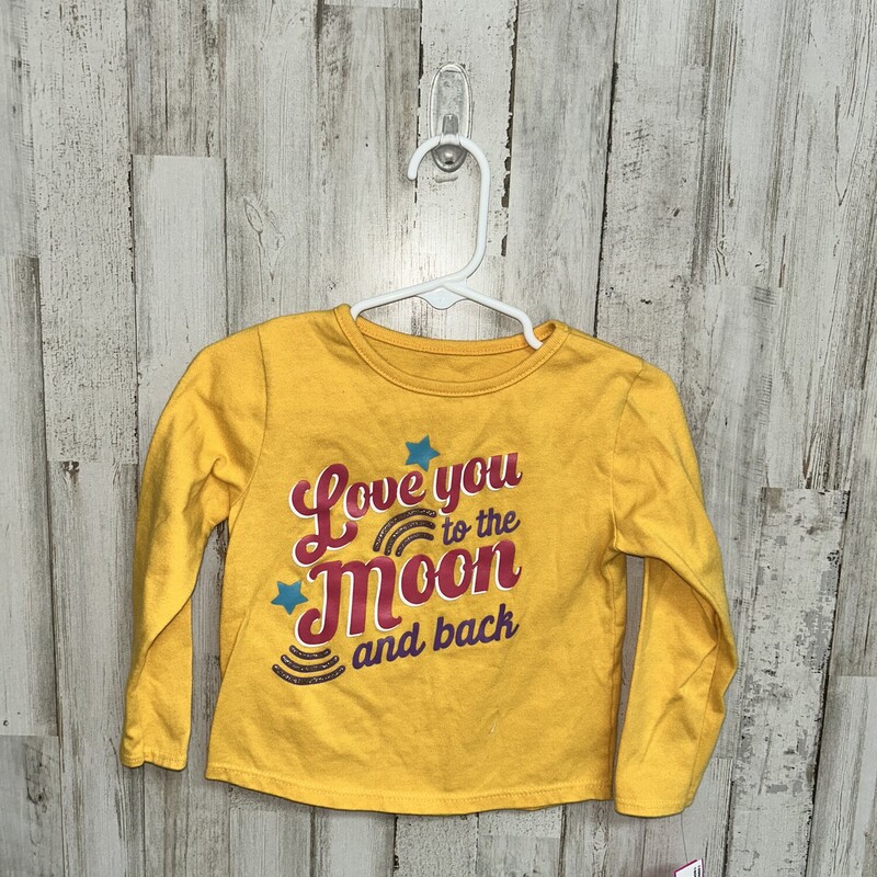 24M Love You To The Moon, Yellow, Size: Girl 18-24