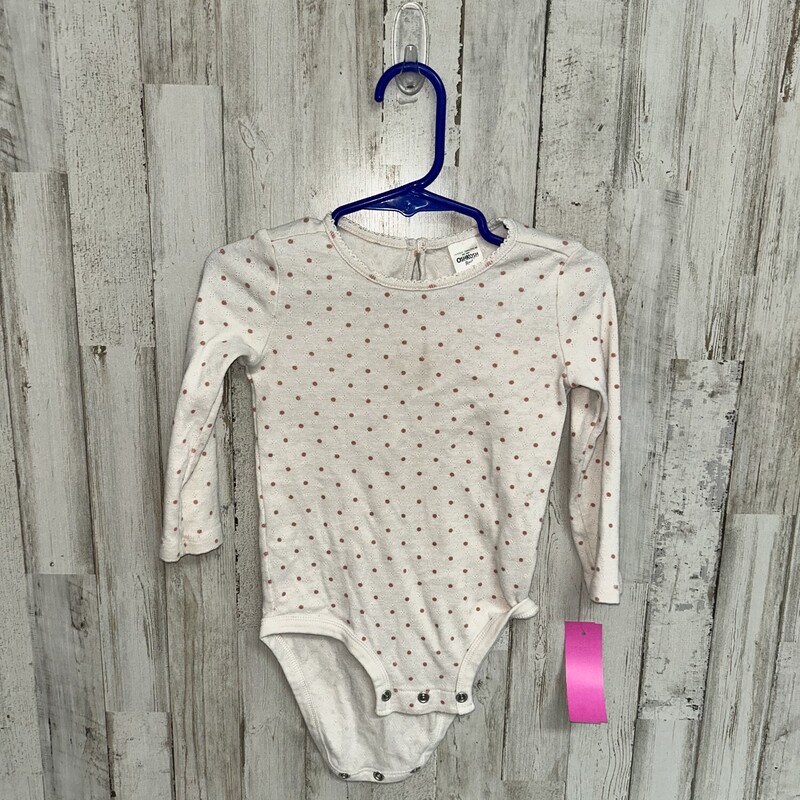 18M Eyelit Dotted Onesie