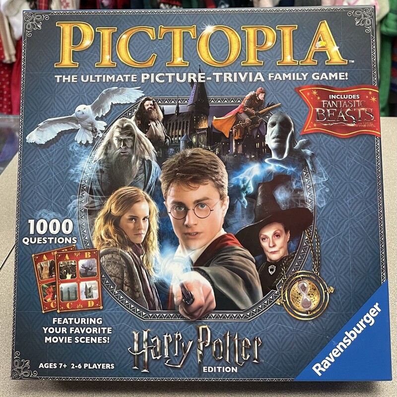 Harry Potter Pictopia Gam, Multi, Size:7Y+
 Complete