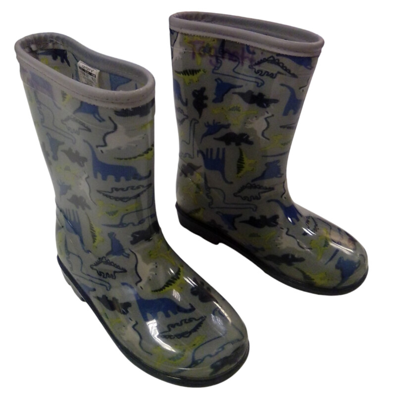 Rainboots: Gray Dinosaur, Boy, Size: 5T

Located at Pipsqueak Resale Boutique inside the Vancouver Mall, Suite 230, (upstairs between Round 1 and Golds Gym) or online at: #pipsqueakresale

All items are photographed prior to being steamed. Cross posted, items are located at #PipsqueakResaleBoutique, payments accepted: cash, paypal & credit cards. Any flaws will be described in the comments. More pictures available with link above. Local pick up available at the #VancouverMall, tax will be added (not included in price), shipping available (not included in price, *Clothing, shoes, books & DVDs for $6.99; please contact regarding shipment of toys or other larger items), item can be placed on hold with communication, message with any questions. Join Pipsqueak Resale - Online to see all the new items! Follow us on IG @pipsqueakresale & Thanks for looking! Due to the nature of consignment, any known flaws will be described; ALL SHIPPED SALES ARE FINAL. All items are currently located inside Pipsqueak Resale Boutique as a store front items purchased on location before items are prepared for shipment will be refunded.

#resalerocks #shopsmall #pipsqueakresale #shopvanmall #vancouverwa #portland #reusereducerecycle #fashiononabudget #chooseused #consignment #savemoney #shoplocal #weship  #shopvanmall #vancouvermall #vancouver #vancouverwashington #keepusopen #shoplocalonline #resale #resaleboutique #mommyandme #minime #fashion #reseller #usedclothing #usedtoys #secondhand #consign #store #clothes #womensclothes #kidsclothes #shopvancouvermall