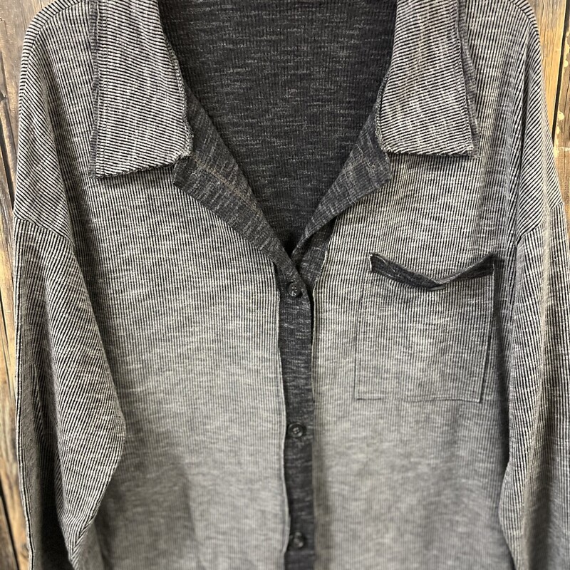 Black Gray Pocket Buttonu