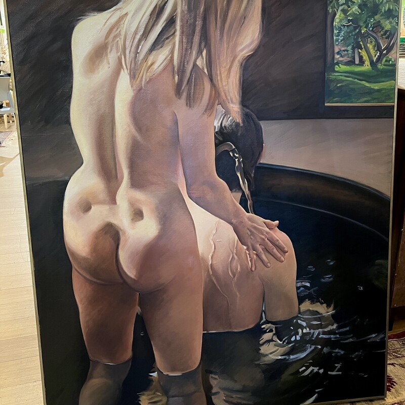 Painting Bathtime Couple