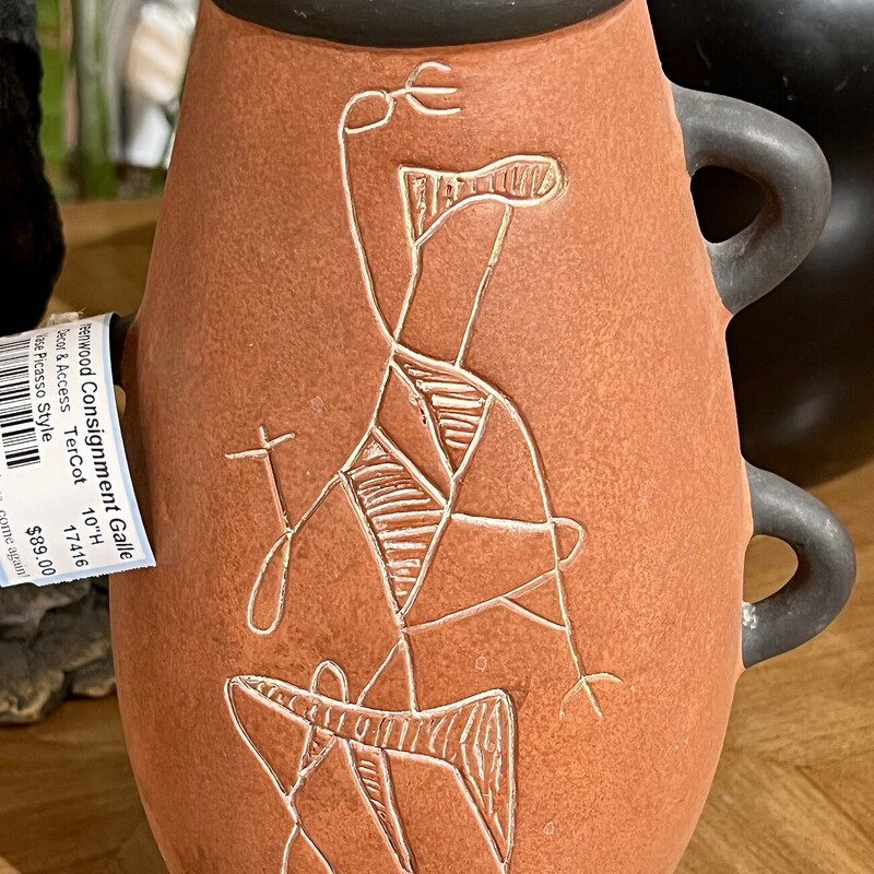 Vase Picasso Style,
Size: 10H