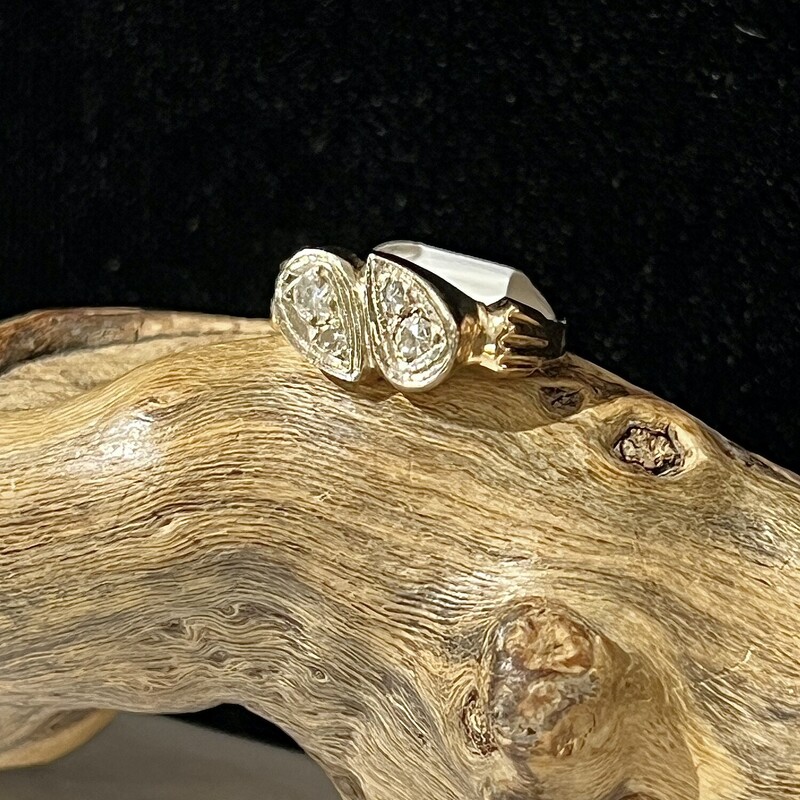 14k diamon ring