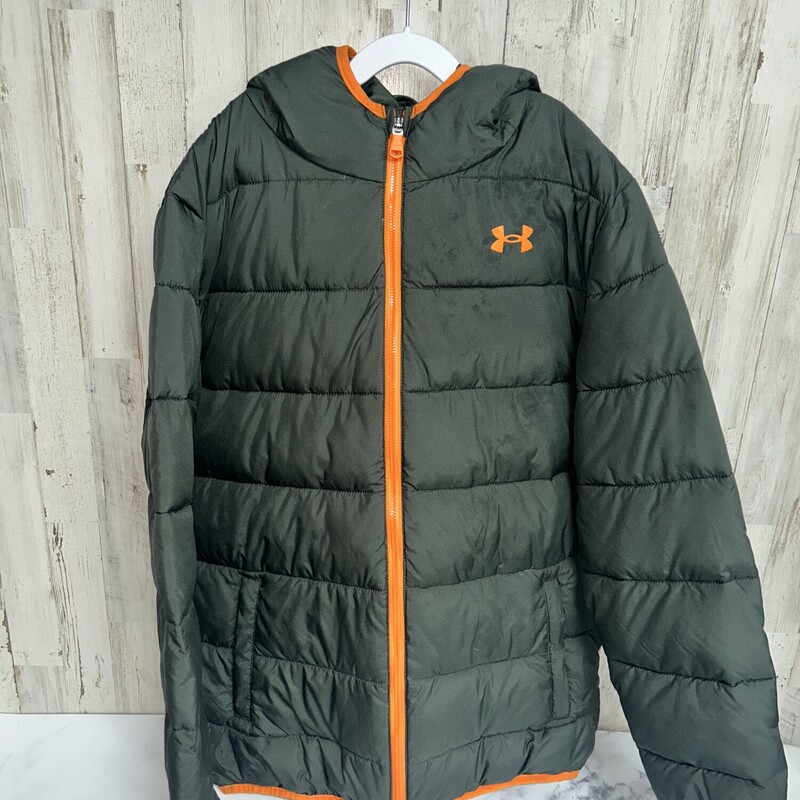 18/20 Olive Puffer Jacket