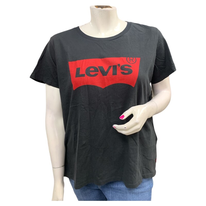 Levis, Black, Size: 2X