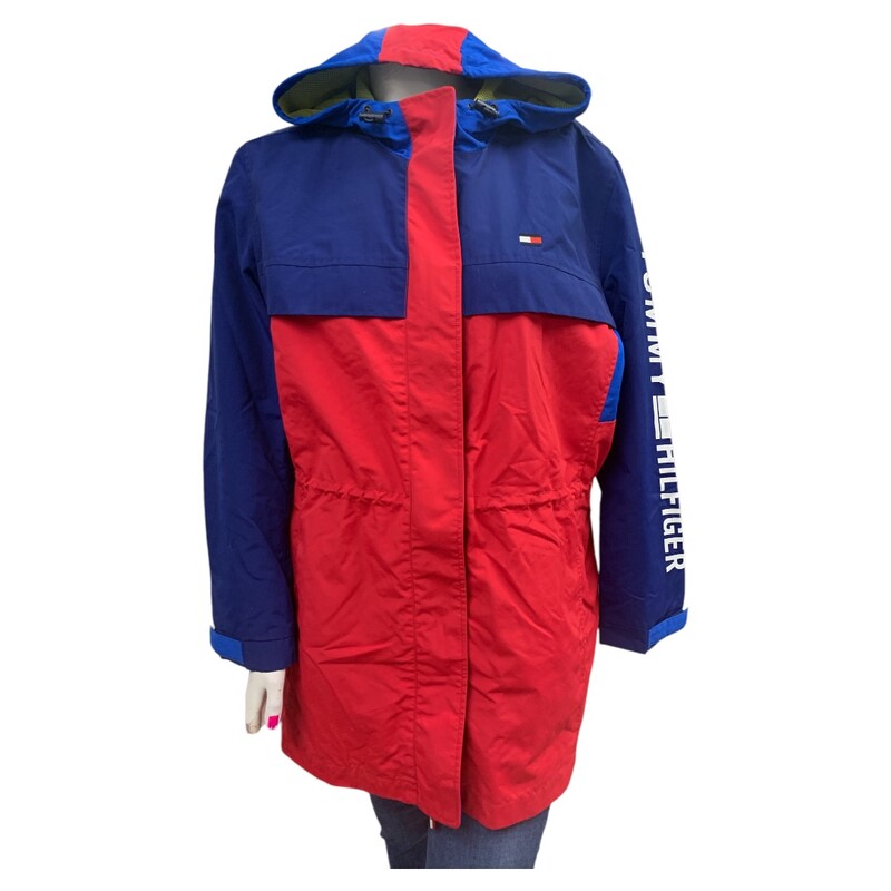 Tommy Hilfiger Jacket, Blue/red, Size: 2X