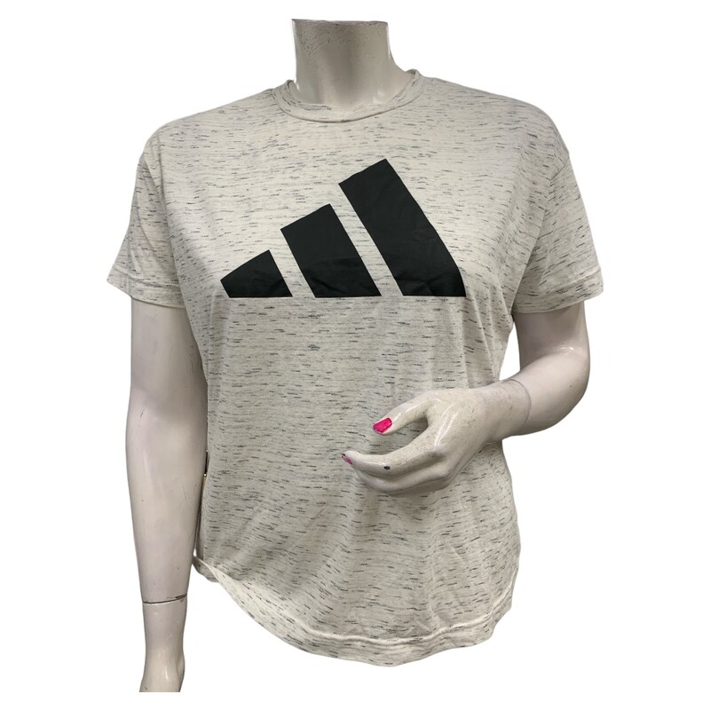 Adidas, Grey/whi, Size: XL