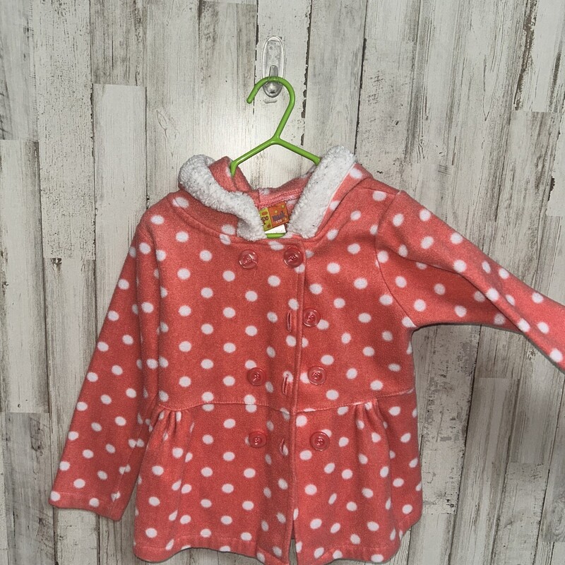 4 Pink Polka Dot Jacket