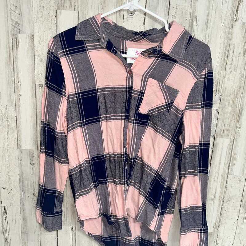 18/20 Pink/Navy Flannel