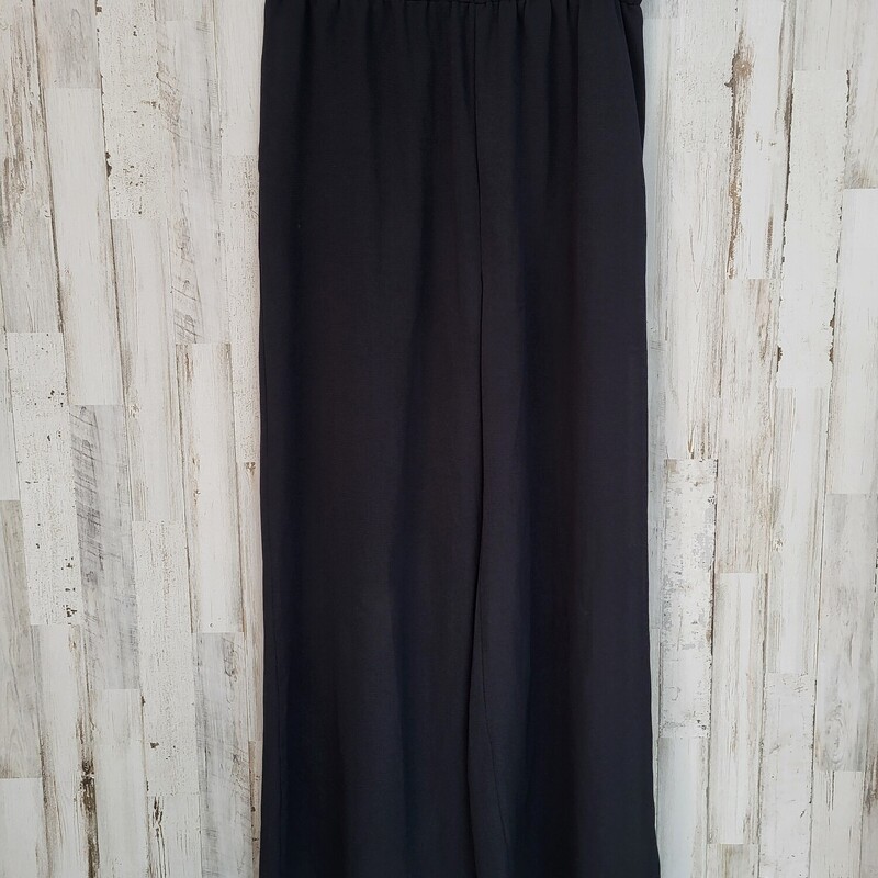 L Black Pull On Pants, Black, Size: Ladies L