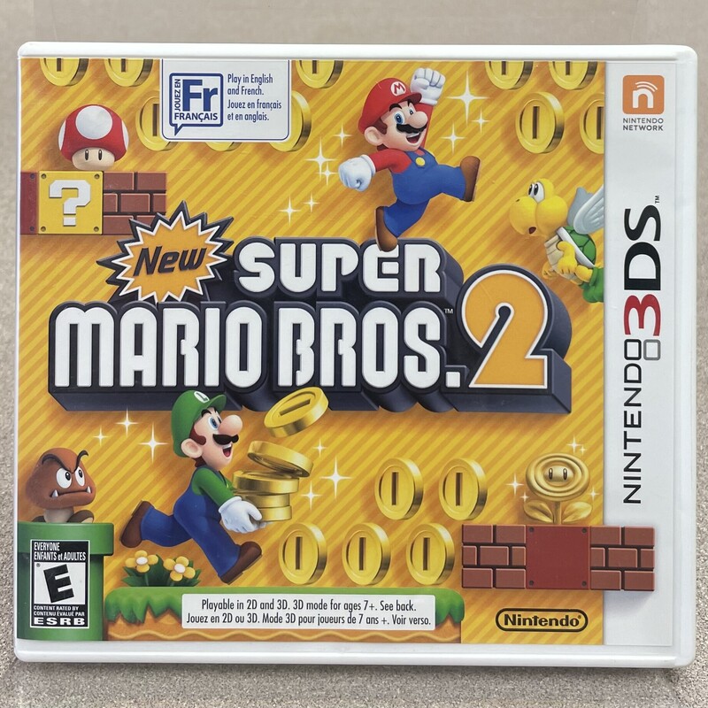 Nintendo 3DS Super Mario Bros.2, Multi, Size: Pre-owned