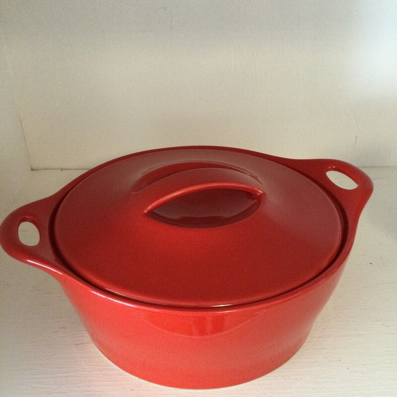 Corningware Oven Dish,
Red,
Size: 10 X 4 In