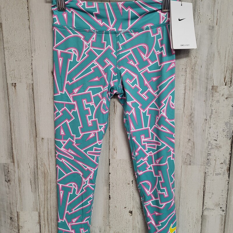 NEW 5 Teal Printed Leggin