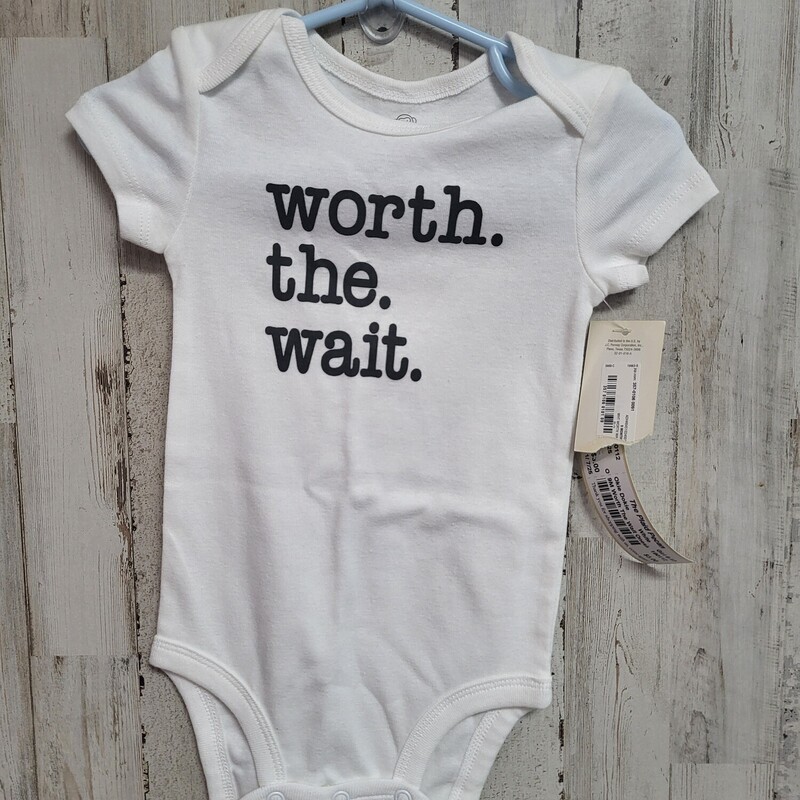 9M Worth The Wait Onesie