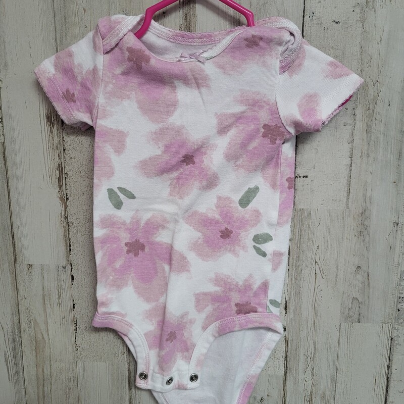 3/6M Purple Flower Onesie