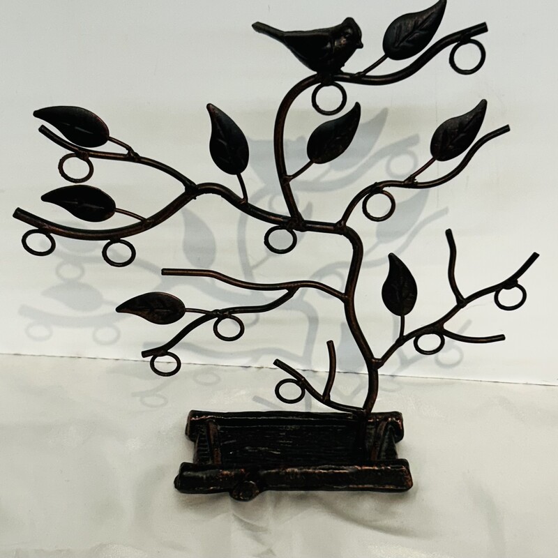 Metal Jewerly Tree Stand
Copper
Size: 11 x 11 H