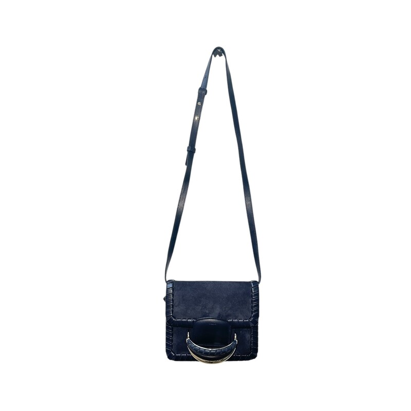 Chloe Kattie Blue Suede Crossbody<br />
<br />
Serial Code :03.22.45.65<br />
<br />
Dimensions:<br />
Width:8.3 in<br />
Height:6.7 in<br />
Depth:3.1 in<br />
<br />
In very good Condition. Some scratching on hardware.<br />
<br />
Does not come with the original dust bag or box.