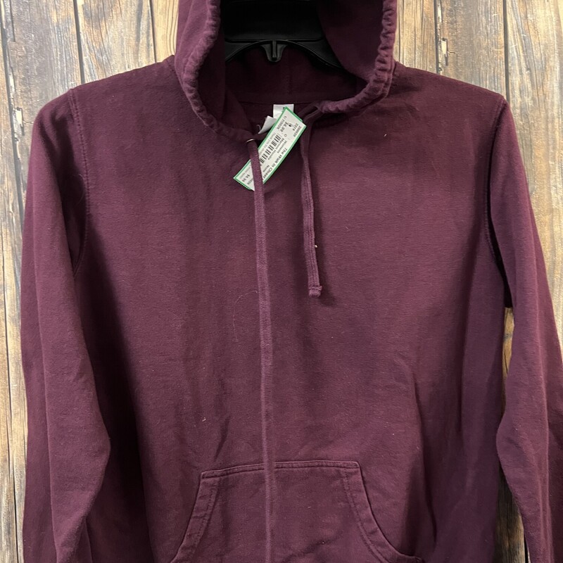 Maroon Hoodie, Size: L