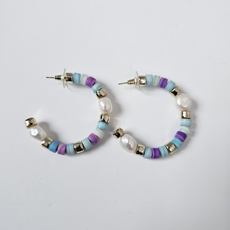 Kendra Scott Bead Hoops