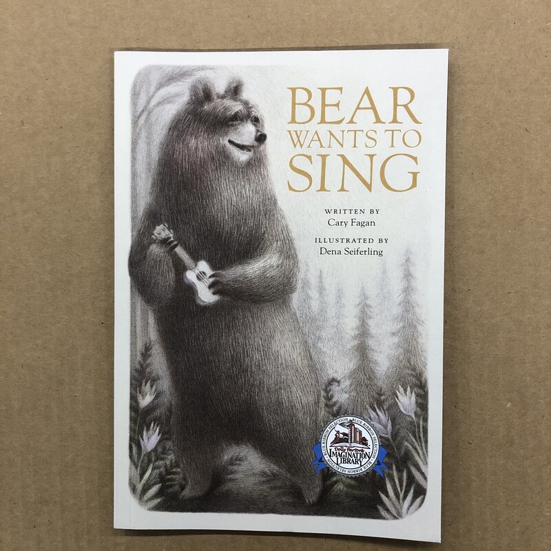 Bear Wants To Sing, Size: Back, Item: Paper