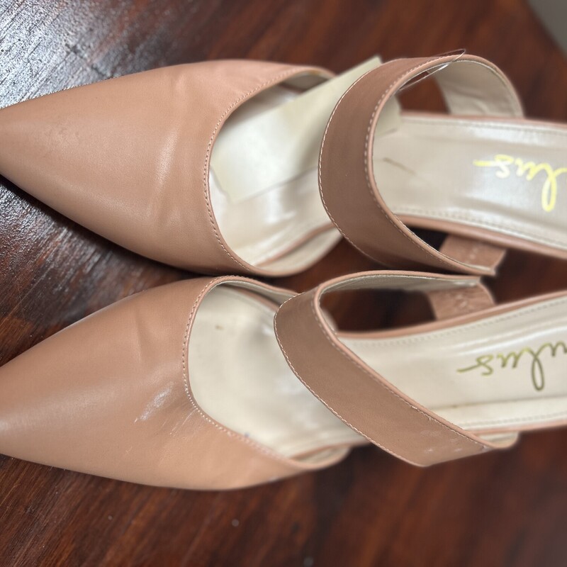 A10 Tan Pointy Heels