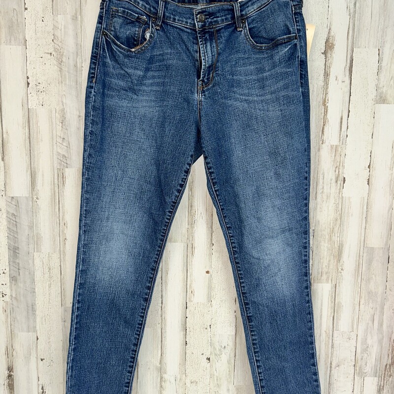 Sz12 Short Skinny Jeans, Blue, Size: Ladies L