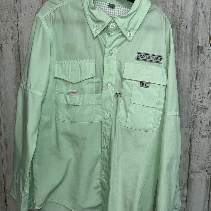 4/5 Lime Fishing Shirt