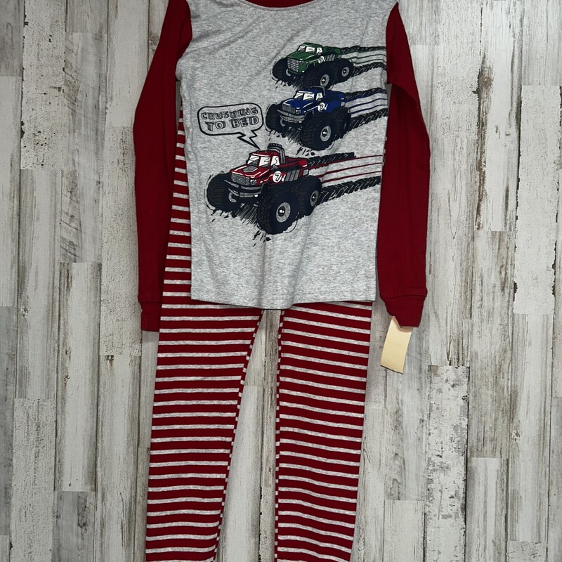 8 2pc Monster Truck Pjs