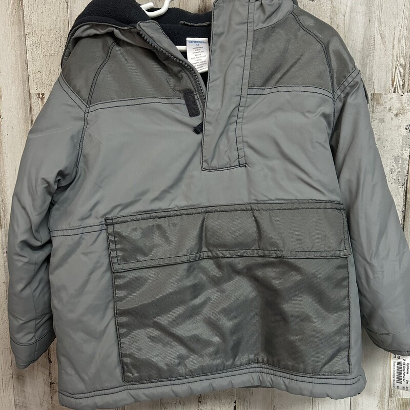 4/5 Grey Puff Jacket, Grey, Size: Boy 2T-4T