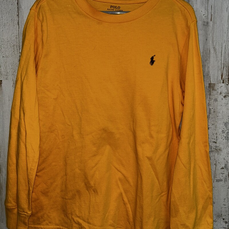 7 Yellow Logo Longsleeve