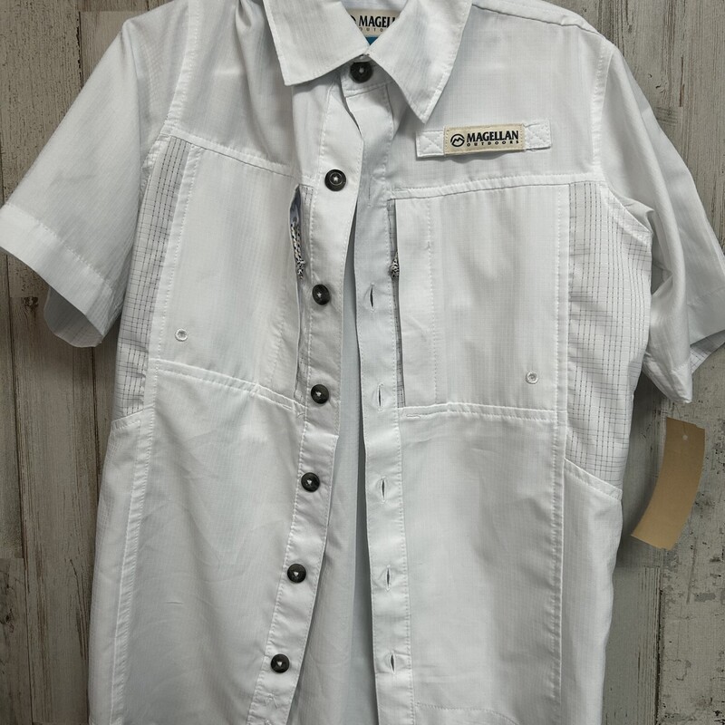 6/7 White Fishing Shirt