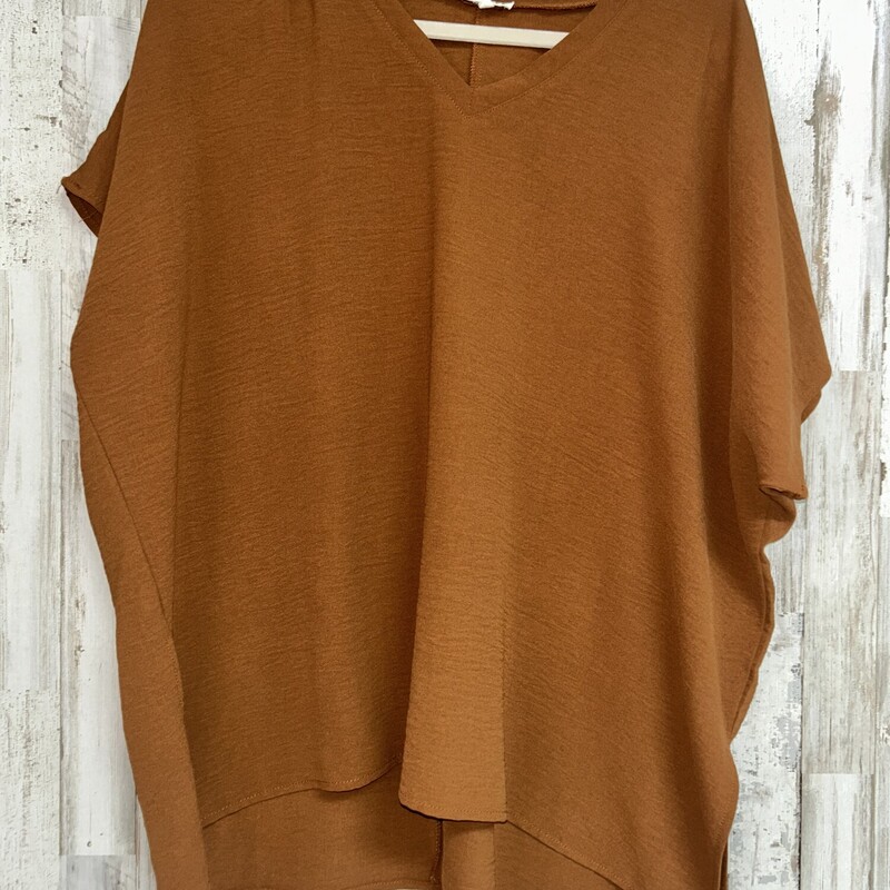 S Dark Tan Top, Tan, Size: Ladies S