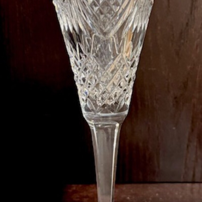 Waterford Heirloom Heart Champagne Glass
Single
 Clear, Size: 4x10H