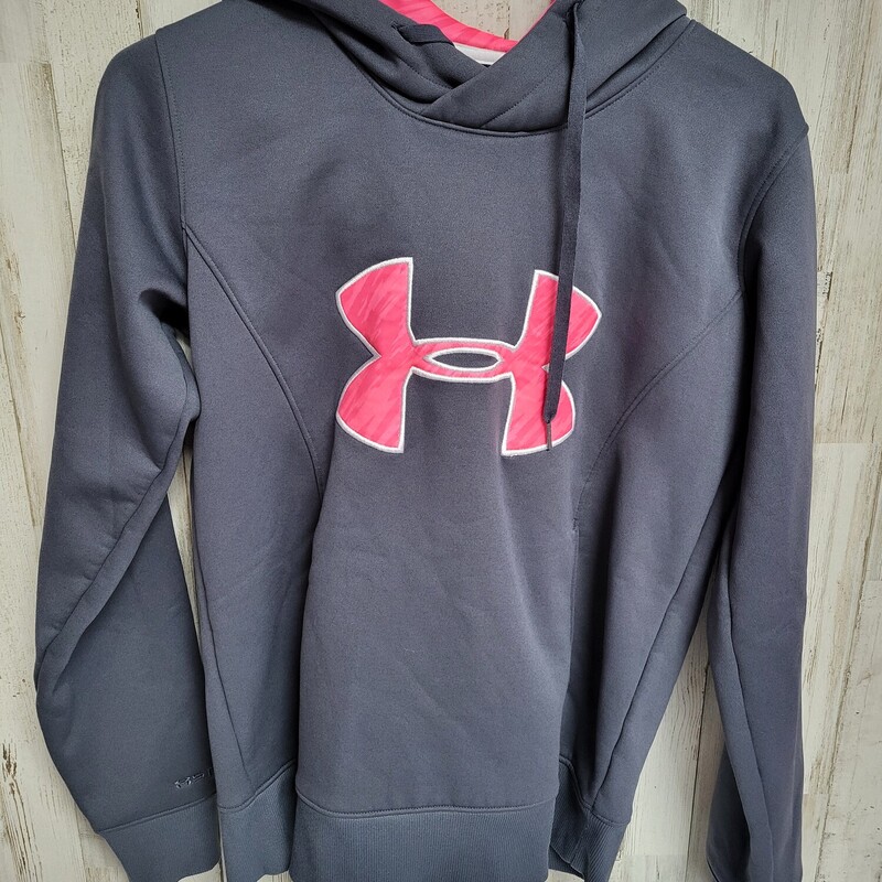 S Grey Logo Hoodie