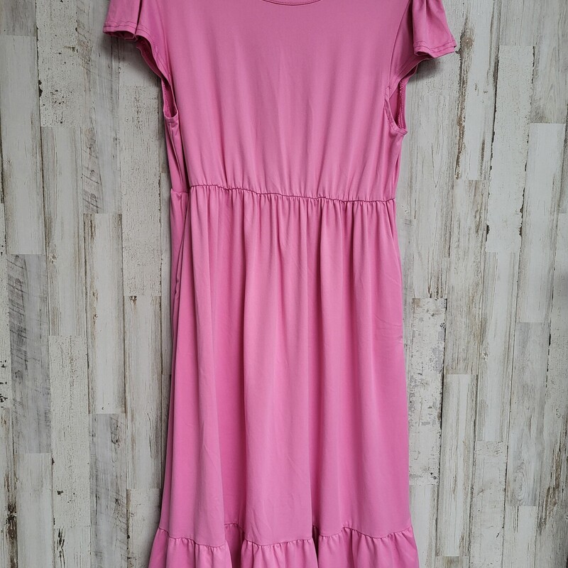 L Pink Tier Dress, Pink, Size: Ladies L