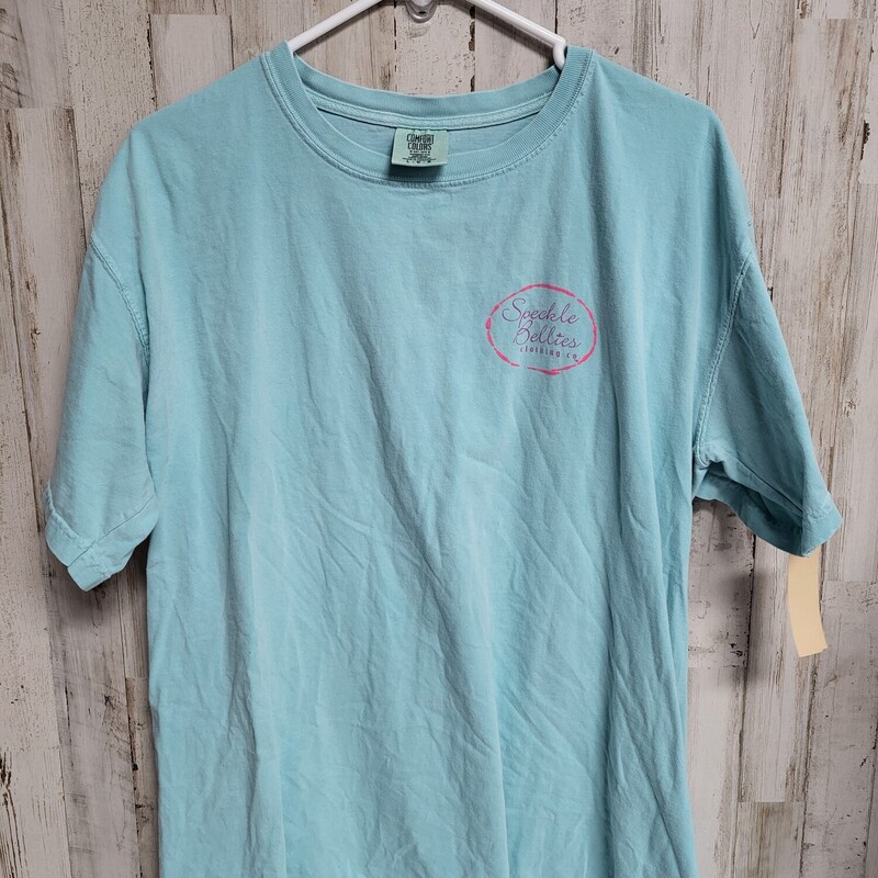 L Wild Spirit Tee, Teal, Size: Ladies L