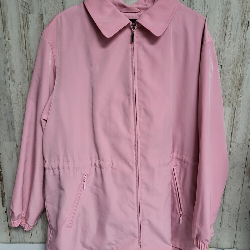 L Pink Zip Jacket