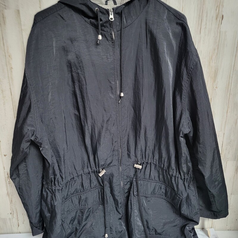 L Black Zip Jacket