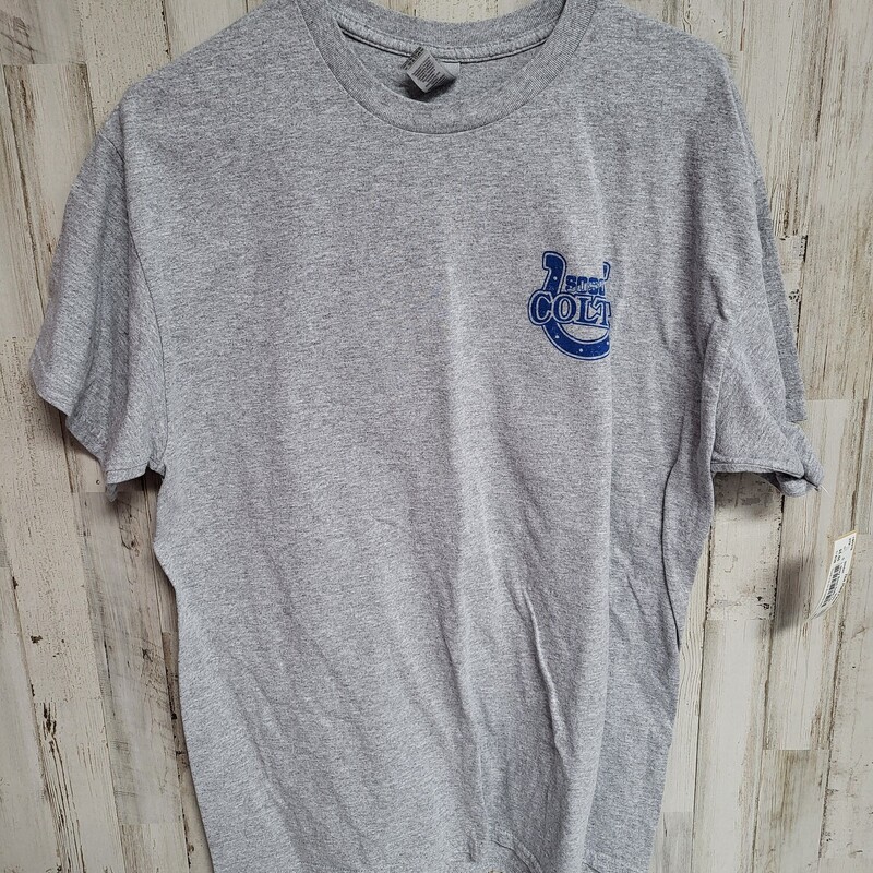 L Grey Soso Colts Tee, Grey, Size: Ladies L