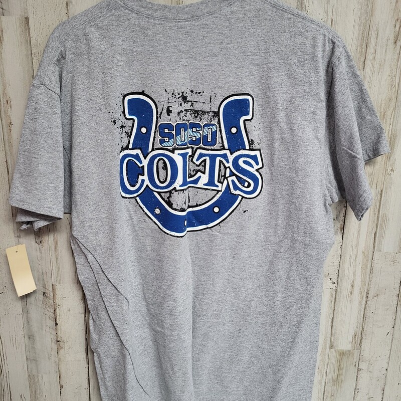 L Grey Soso Colts Tee