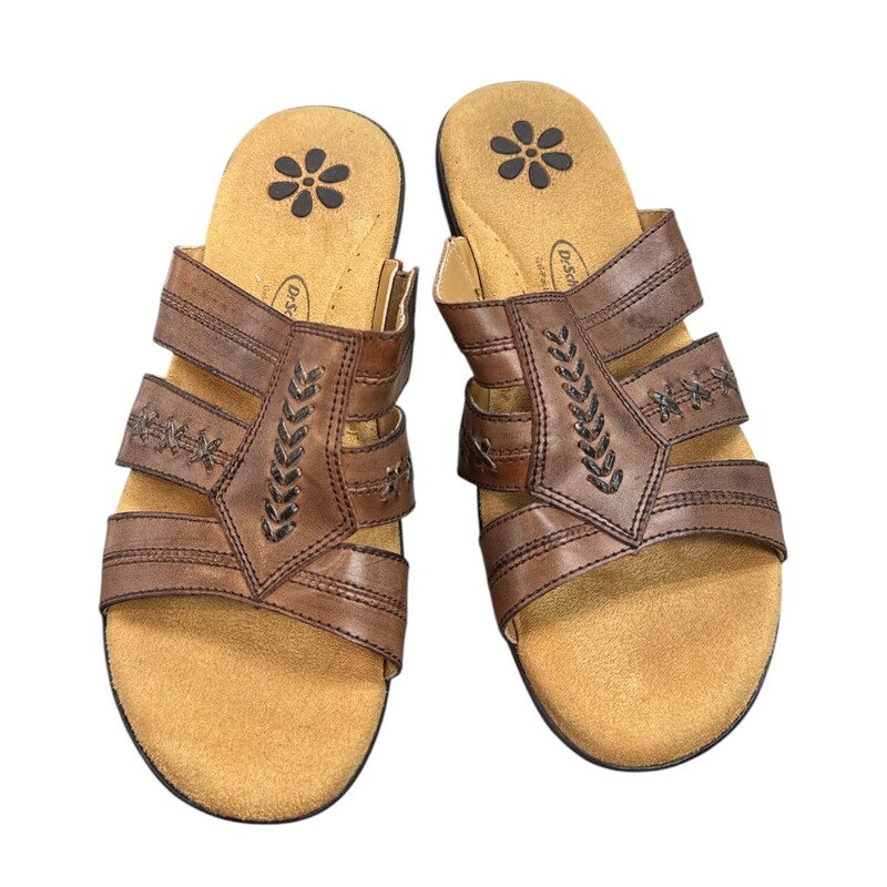 Dr. Scholls Sandals, Brown, Size: 9