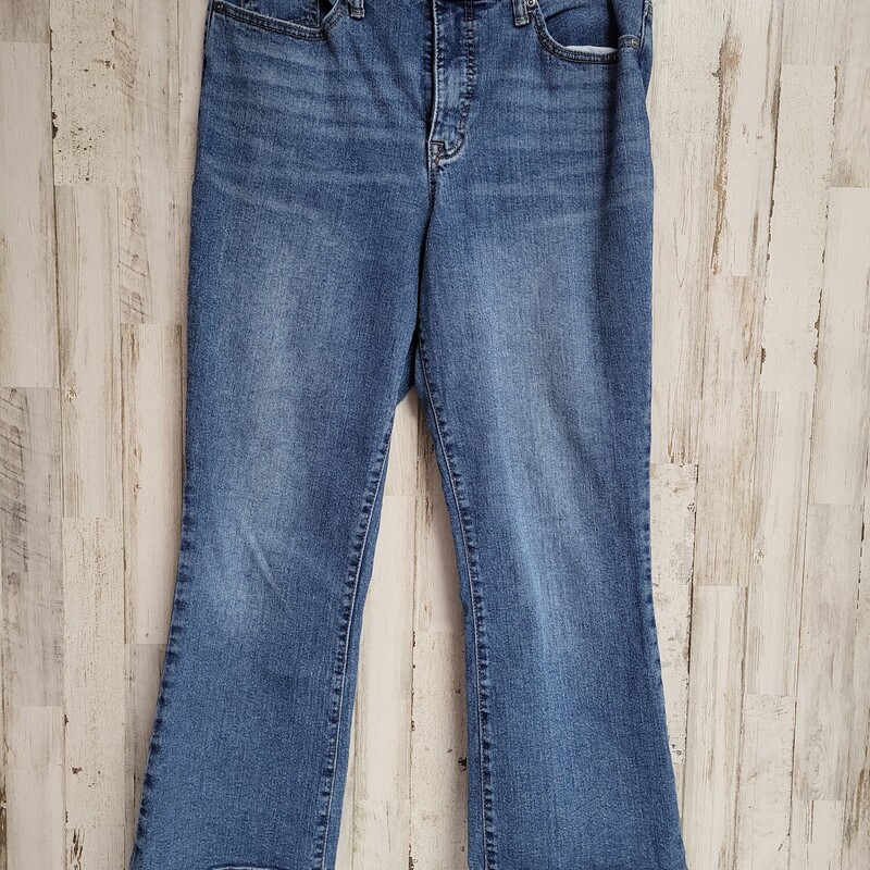 Sz12 Crop Flare Jeans