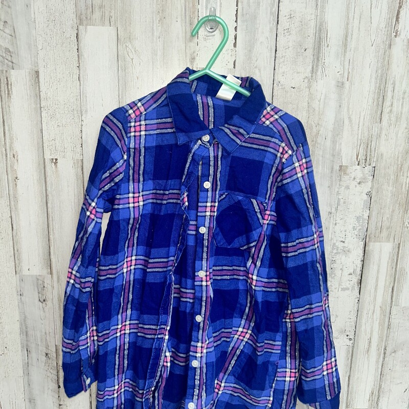 8 Blue Shimmer Flannel